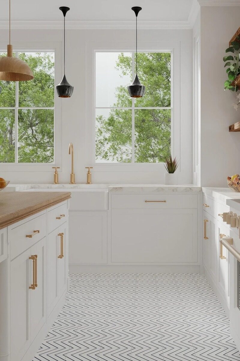 kitchen, interior design, modern, home, house